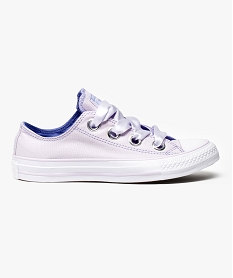 GEMO Tennis basse à lacets satinés - Converse Chuck Taylor Rose