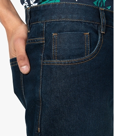 bermuda homme 5 poches en denim gris shorts en jean7108201_2