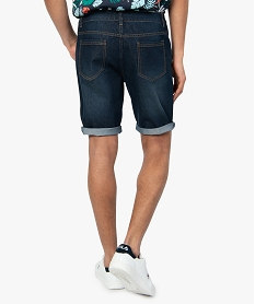 bermuda homme 5 poches en denim gris shorts en jean7108201_3