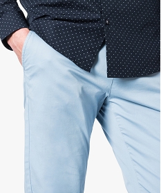 pantalon homme chino coupe slim bleu7109501_2