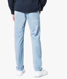 pantalon homme chino coupe slim bleu7109501_3