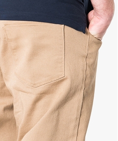 pantalon denim stretch coupe regular beige7109901_2