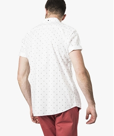 chemise a manches courtes avec motifs bateaux imprime chemise manches courtes7116901_3