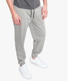 pantalon de jogging molletonne gris7121101_1