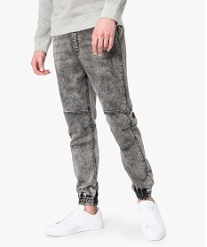 ACCESSOIRE GRIS ANTHRA PANTALON NOIR