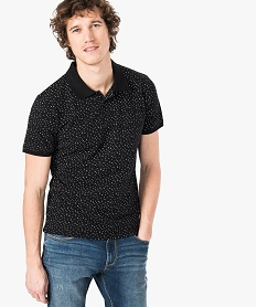 polo a manches courtes avec motifs imprime polos7124501_1