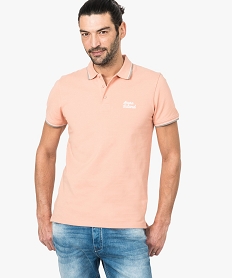 PANTOUFLE NOIR/GRIS/ORANG POLO PEACHY