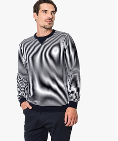 pull raye a col rond imprime7131501_1