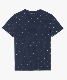 tee-shirt manches courtes imprime geometrique imprime7134201_4