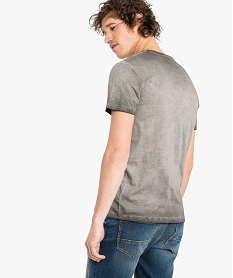 tee-shirt aspect delave avec motif sur lavant gris7134701_3