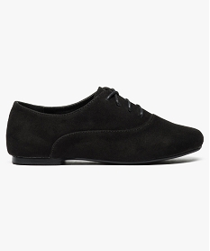 NU-PIED NOIR CHAUSSURE PLAT NOIR