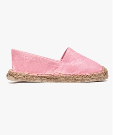 GEMO Espadrilles pailletées Rose