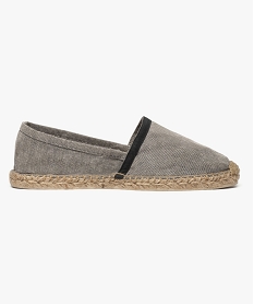 espadrilles en toile facon chambray noir tongs et espadrilles7153201_1