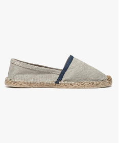 GEMO Espadrilles en toile façon chambray Bleu