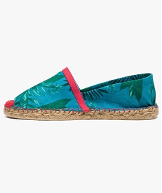 espadrilles imprime tropical vert7154401_3