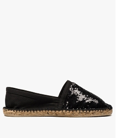 espadrilles femme brodees de sequins brillants noir7155901_1