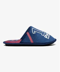 GEMO Mules dintérieur motif PSG Bleu