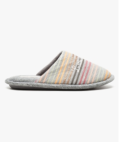 chaussons mules rayes - little marcel gris7167101_1