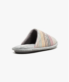 chaussons mules rayes - little marcel gris7167101_4