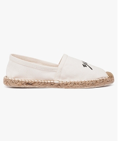 espadrilles imprimees fantaisie beige7172901_2