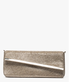 pochette clutch brillante jaune porte-monnaie et portefeuilles7180101_1