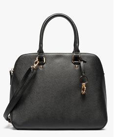 sac cabas rigide noir breloque  love noir7190401_1