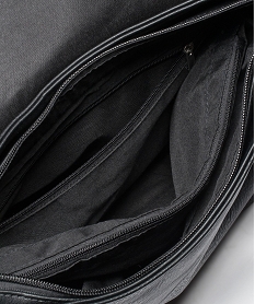 sac besace bicolore avec poche zippe gris7193801_3