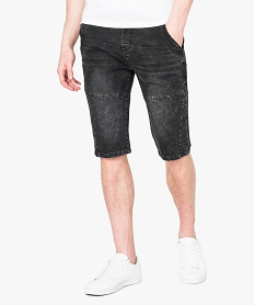 GEMO Bermuda style denim Noir