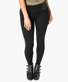 GEMO Legging look motard Noir