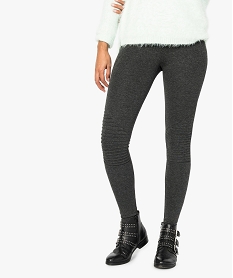 GEMO Legging look motard Gris