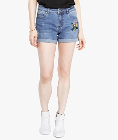 ACCESSOIRE ROSE SHORT DENIM