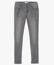jean femme slim stretch taille normale gris pantalons jeans et leggings7210701_4