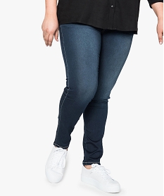 GEMO Pantalon stretch coupe jean Bleu