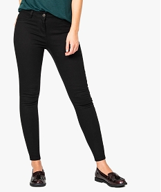 jean skinny taille basse en stretch 4 poches noir7212501_1