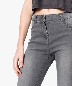 jean skinny taille basse en stretch 4 poches gris pantalons jeans et leggings7212601_2