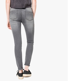 jean skinny taille basse en stretch 4 poches gris pantalons jeans et leggings7212601_3