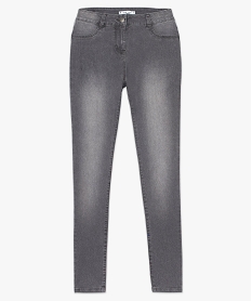 jean skinny taille basse en stretch 4 poches gris pantalons jeans et leggings7212601_4