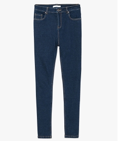 jean slim stretch taille haute bleu pantalons jeans et leggings7213101_4