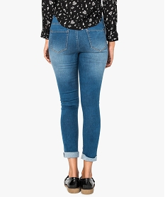 jean slim stretch taille haute gris pantalons jeans et leggings7213301_3