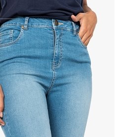 jean slim stretch taille haute gris pantalons jeans et leggings7213401_2