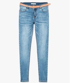 jean regular stretch effet porte gris pantalons jeans et leggings7214001_4