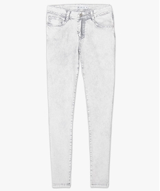 pantalon slim 5 poches en denim gris pantalons jeans et leggings7214401_4