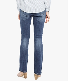 jean bootcut avec ceinture tressee bleu pantalons jeans et leggings7214801_3