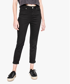 GEMO Jean slim 78ème forme push-up Noir