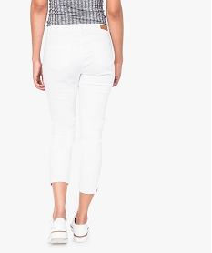 pantalon skinny 78e bas zippe blanc pantalons7216201_3