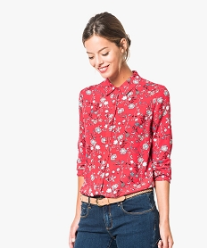 GEMO Chemise en viscose à imprimés Imprimé