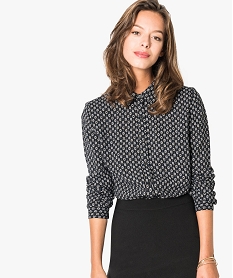 GEMO Chemise en viscose à imprimés Imprimé