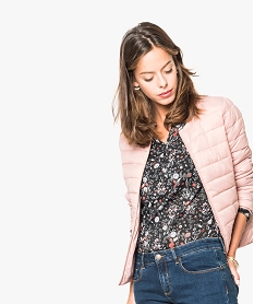 TEE-SHIRT BERMUDES BLOUSON ROSE