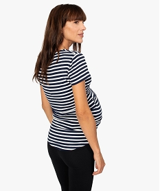 tee-shirt de grossesse et allaitement cache-cœur imprime7268101_3