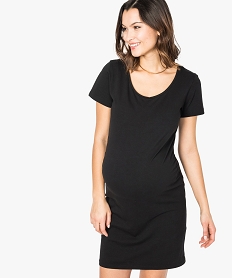 GEMO Robe grossesse en jersey Noir